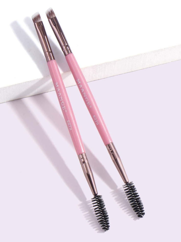 MAANGE 2pcs Double-Head Eyebrow Brush Set