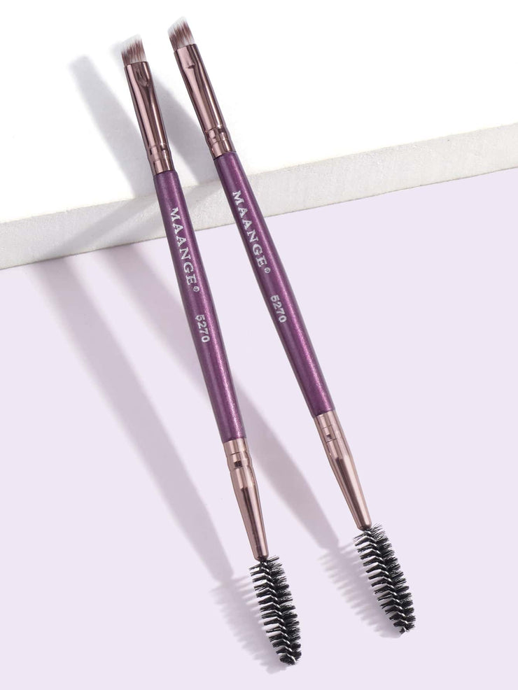 MAANGE 2pcs Double-Head Eyebrow Brush Set