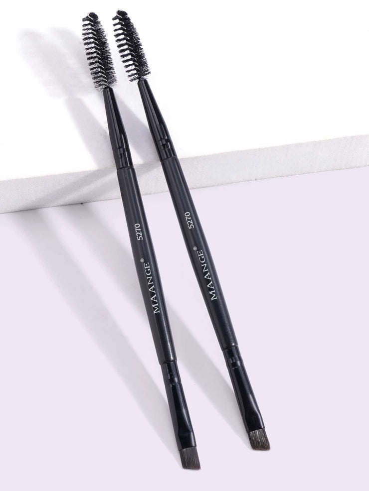 MAANGE 2pcs Double-Head Eyebrow Brush Set