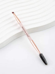 Princess Rose Dual-Ended Pink Eyebrow & Lash Brush