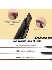 Waterproof Sweat-proof Ultra Fine Eyebrow Pencil