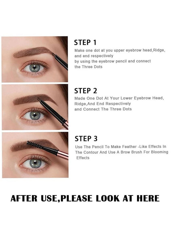 Waterproof Sweat-proof Ultra Fine Eyebrow Pencil