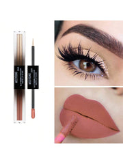 Double-Ended Matte Lip Gloss & Liquid Eyeshadow