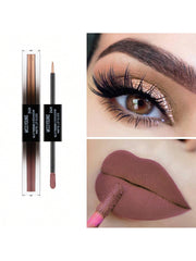 Double-Ended Matte Lip Gloss & Liquid Eyeshadow