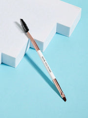 Princess Rose Dual-Ended Pink Eyebrow & Lash Brush