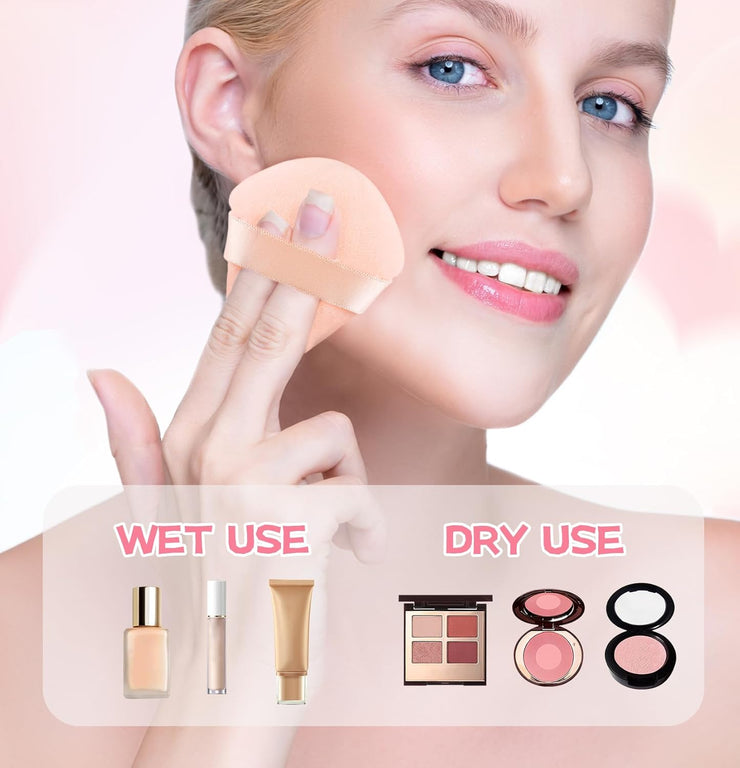 Makeup Puff Velour Cosmetic Foundation