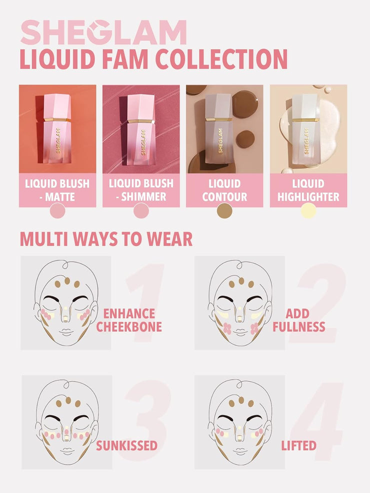 Liquid Blush Makeup