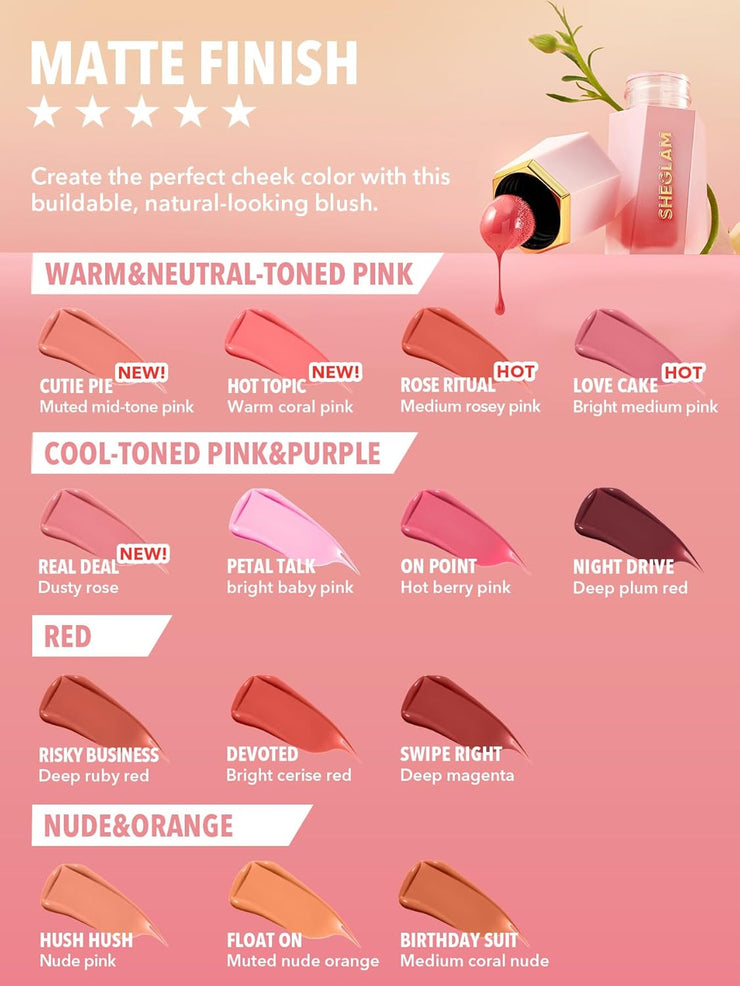 Liquid Blush Makeup